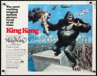 1a2129 KING KONG 1/2sh 1976 John Berkey close up art of the BIG Ape!