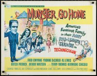 1a2139 MUNSTER GO HOME 1/2sh 1966 Fred Gwynne, Yvonne De Carlo, Al Lewis, very rare!