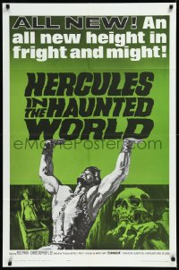 1a1232 HERCULES IN THE HAUNTED WORLD 1sh 1964 Mario Bava, an all new height in fright & might!