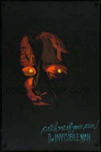 1a2317 INVISIBLE MAN teaser S2 poster 1998 James Whale, H.G. Wells, catch me if you can teaser art!