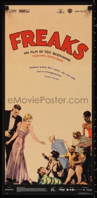 1a1722 FREAKS Italian locandina R2016 Tod Browning, wonderful art from 1st release Belgian poster!