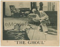 1a0810 GHOUL Canadian LC 1933 Boris Karloff examines clue by dead woman on floor, incredibly rare!