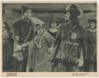 1a0818 HUNCHBACK OF NOTRE DAME LC 1923 Norman Kerry with dagger, Patsy Ruth Miller as Esmerelda!