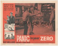 1a0853 PANIC IN YEAR ZERO LC #7 1962 Ray Milland & Frankie Avalon with guns defending supplies!