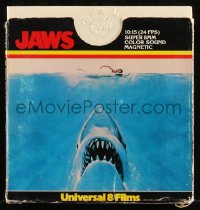 1a1413 JAWS super 8 film reel 1980s one of the greatest box-office attractions in movie history!