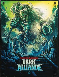 1a1826 DUNGEONS & DRAGONS: DARK ALLIANCE 18x24 art print 2021 Dan Mumford art of Frost Giant!