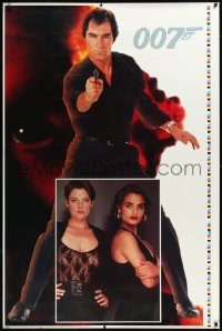 1a0429 LICENCE TO KILL printer's test 40x60 special poster 1989 Timothy Dalton as James Bond!