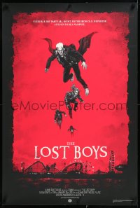 1a2297 LOST BOYS #29/100 24x36 art print 2013 Mondo, creepy vampire art by Phantom City Creative!