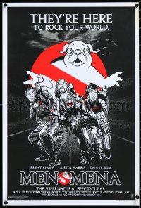 1a2300 MENOMENA signed #35/40 16x24 art print 2007 by Stout, Menomenabusters, Ghostbusters parody!