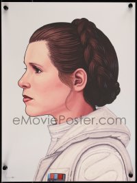 1a1828 MIKE MITCHELL signed #1729/3085 12x16 art print 2016 by the artist, Princess Leia, Star Wars!