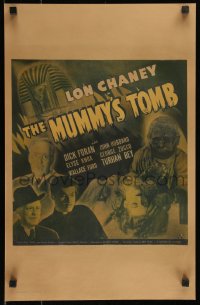 1a0246 MUMMY'S TOMB WC 1942 cool image of bandaged monster Lon Chaney Jr, Universal horror, rare!