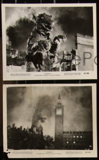 1a1589 GORGO 14 8x10 stills 1961 Bill Travers, includes several FX images showing the monster!