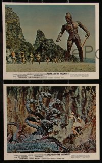 1a1622 JASON & THE ARGONAUTS 6 color 8x10 stills 1963 special fx by Ray Harryhausen, Armstrong, Talos!