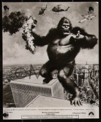 1a1646 KING KONG 4 8x10 stills 1976 great images of sexy Jessica Lange & BIG Ape + Berkey artwork!