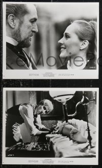 1a1624 OBLONG BOX 6 8x10 stills 1969 Vincent Price, Christopher Lee, Hilary Heath, Edgar Allan Poe