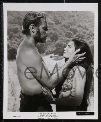 1a1617 PLANET OF THE APES 7 7x9.75 stills 1968 Charlton Heston and Linda Harrison, sci-fi classic!