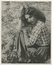 1b0652 DUEL IN THE SUN deluxe 11.25x14 still 1947 best portrait of beautiful Jennifer Jones!