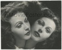 1b0661 HEAVENLY BODY 8x10 still 1944 cool close up mirror image of sexy Hedy Lamarr by Willinger!