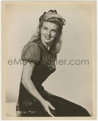 1b0664 I'LL BE SEEING YOU deluxe 11.25x14 still 1945 full-length seated portrait of Ginger Rogers!