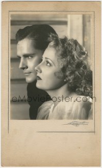 1b0713 SWEET ADELINE 7.5x9.5 still on 9x15 display 1934 Irene Dunne & Woods, signed by Longworth!