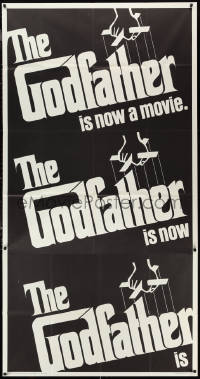 1b0462 GODFATHER int'l 3sh 1972 Francis Ford Coppola crime classic, great art by S. Neil Fujita!