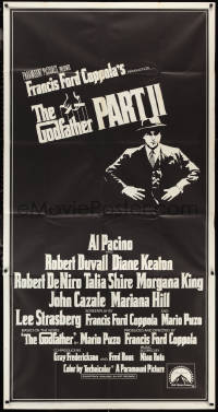 1b0463 GODFATHER PART II int'l 3sh 1974 Al Pacino in Francis Ford Coppola classic crime sequel!