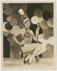 1b2196 ANN DVORAK 8x10 still 1920s sexy posed portrait in skimpy drum major outfit!