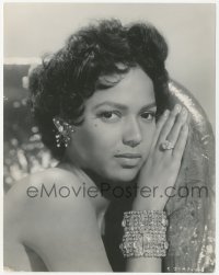 1b2216 CARMEN JONES 7.5x9.25 still 1954 head & shoulders close up of beautiful Dorothy Dandridge!