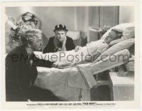 1b2262 FOUR WIVES 8x10.25 still 1939 Claude Rains visits daughter Priscilla Lane in hospital!