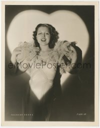 1b2263 FRANCES DRAKE 8x10.25 still 1934 wonderful portrait in heart-shaped spotlight making Bolero!