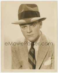 1b2284 GREAT GUY 8x10.25 still 1936 great head & shoulders portrait of James Cagney wearing hat!