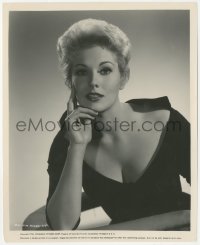 1b2318 KIM NOVAK 8.25x10 still 1956 Columbia studio portrait of the sexy star in low-cut dress!