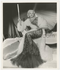 1b2331 MAE WEST 8.25x9.5 still 1937 full-length Paramount studio portrait in sexy dress & fur!