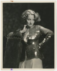 1b2340 MARLENE DIETRICH 8x10 still 1931 sexy close up Paramount studio portrait by Eugene Richee!