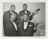 1b2345 MILLS BROTHERS ON PARADE 8x10 still 1956 John, Herbert, Harry & Donald performing!