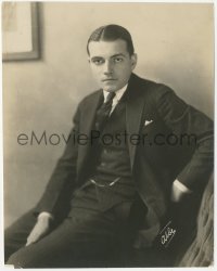 1b2367 RICHARD BARTHELMESS 7.75x9.75 still 1920 great seated portrait early in his career by Abbe!
