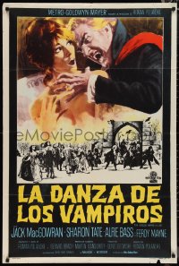 1b0303 FEARLESS VAMPIRE KILLERS Argentinean 1967 Roman Polanski, cool art, Dance of the Vampires!