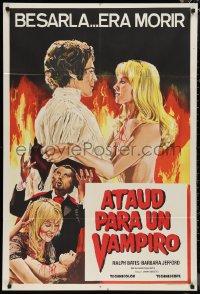 1b0321 LUST FOR A VAMPIRE Argentinean 1971 sexy devils in female bodies with the kiss of death!