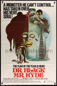 1b1183 DR BLACK MR HYDE 1sh 1976 Bernie Casey, black sci-fi horror, fear of the year is here!