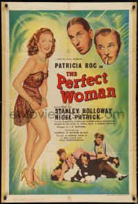 1b0208 PERFECT WOMAN English 1sh 1949 Patricia Roc pretends to be an android her uncle created!