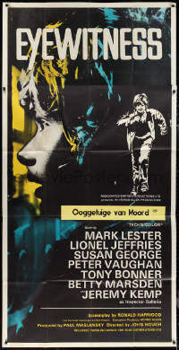 1b0203 EYEWITNESS English 3sh 1970 Mark Lester, best chase scene since Bullitt, very rare!