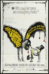 1b1199 FEARLESS VAMPIRE KILLERS 1sh 1967 Roman Polanski, who says vampires are no laughing matter!