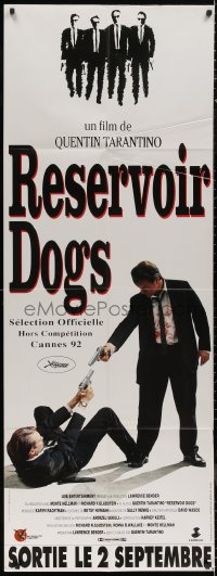 1b1063 RESERVOIR DOGS French door panel 1992 Quentin Tarantino, Harvey Keitel, Steve Buscemi, Penn
