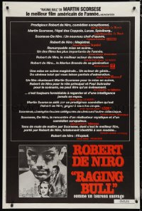 1b1041 RAGING BULL French 32x47 1981 Martin Scorsese & Robert De Niro boxing classic!
