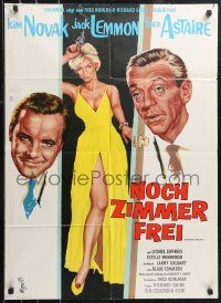 1b0429 NOTORIOUS LANDLADY German R1960s art of sexy Kim Novak between Jack Lemmon & Fred Astaire!