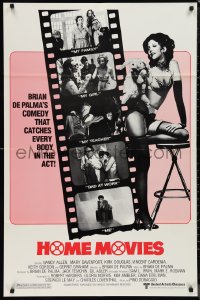 1b1247 HOME MOVIES 1sh 1980 Brian De Palma, super sexy Nancy Allen in lingerie!