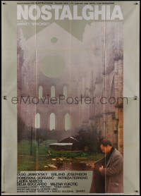 1b0937 NOSTALGHIA Italian 2p 1983 Andrei Tarkovsky's Nostalgia starring Oleg Yankovsky!