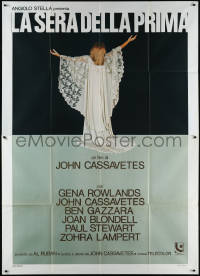 1b0940 OPENING NIGHT Italian 2p 1978 directed by John Cassavetes, full-length Gena Rowlands!