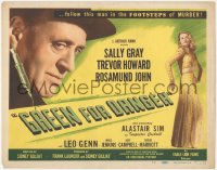 1b1800 GREEN FOR DANGER TC 1947 follow Alastair Sim in the footsteps of MURDER, sexy Sally Gray!