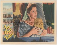 1b1978 IN OUR TIME LC 1944 close up of English Ida Lupino holding wounded woman in WWII Poland!